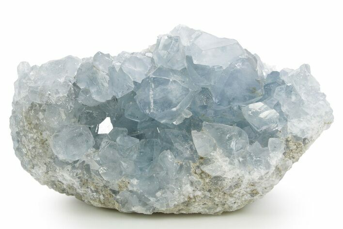 Sparkling Celestine (Celestite) Crystal Cluster - Madagascar #364086